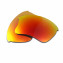 HKUCO Red+Black Polarized Replacement Lenses for Oakley Flak Jacket XLJ Sunglasses